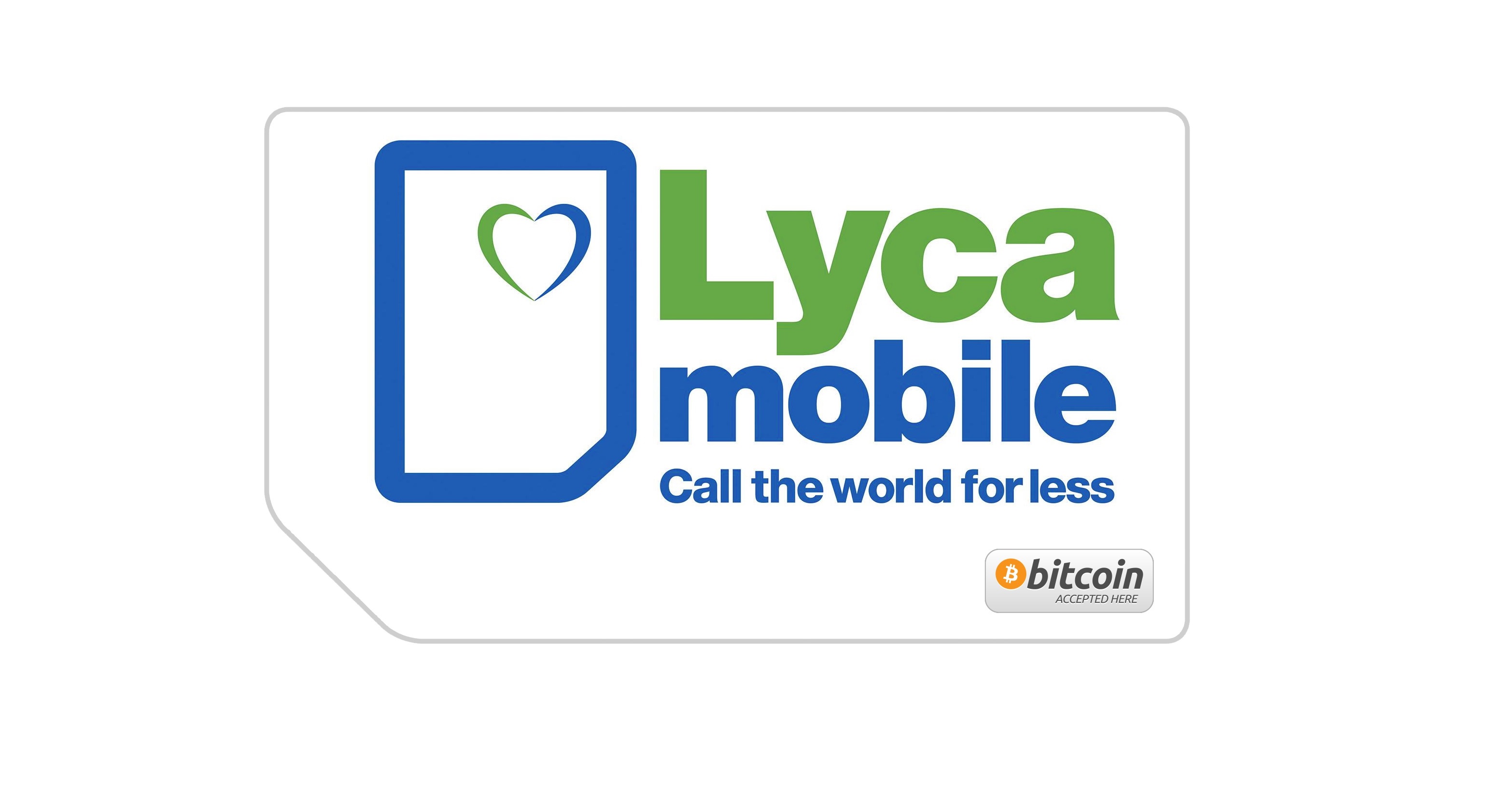 Lyca mobile with Bitcoin