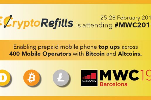 Cryptorefills Will Attend The MWC19