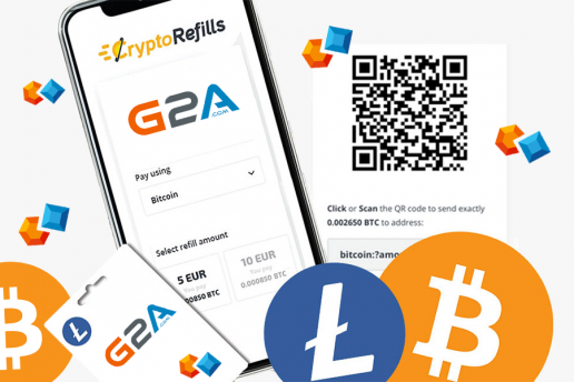 Buy G2A Gift Cards with Bitcoin