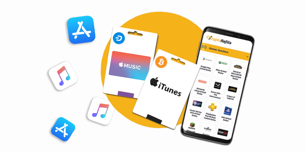 to Buy iTunes Card With at CryptoRefills