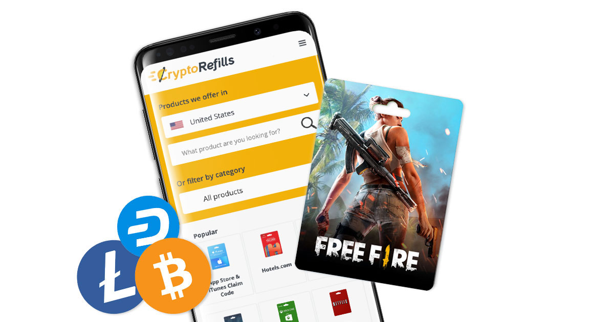 How To Buy Free Fire Diamonds With Bitcoin Buy Free Fire Gift Cards